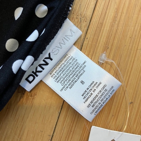 New DKNY Halter Maillot One-Piece - US 8 - Picture 4 of 5